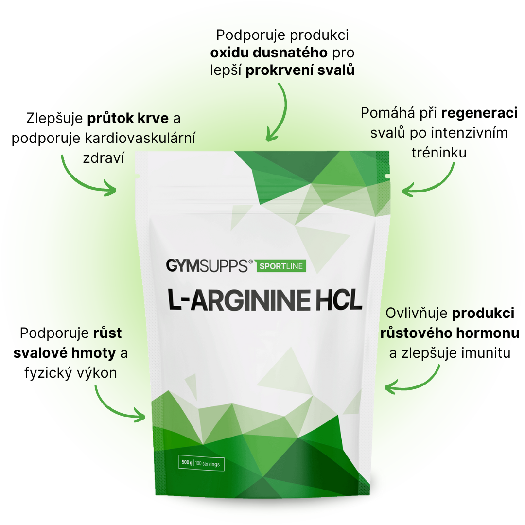 GymSupps L-Arginine HCL